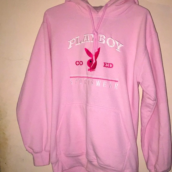 PLAYBOY Tops - PLAYBOY Pink Hoodie